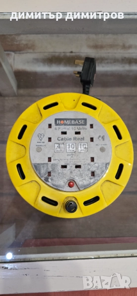 удължител макара UK, снимка 1