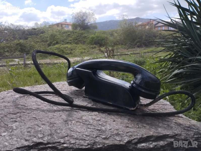 Стар бакелитов домофон , снимка 1