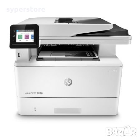 Принтер Лазерен Мултифункционален 4 в 1 Черно - бял HP LaserJet Pro MFP M428FDN Принтер, скенер, коп, снимка 1