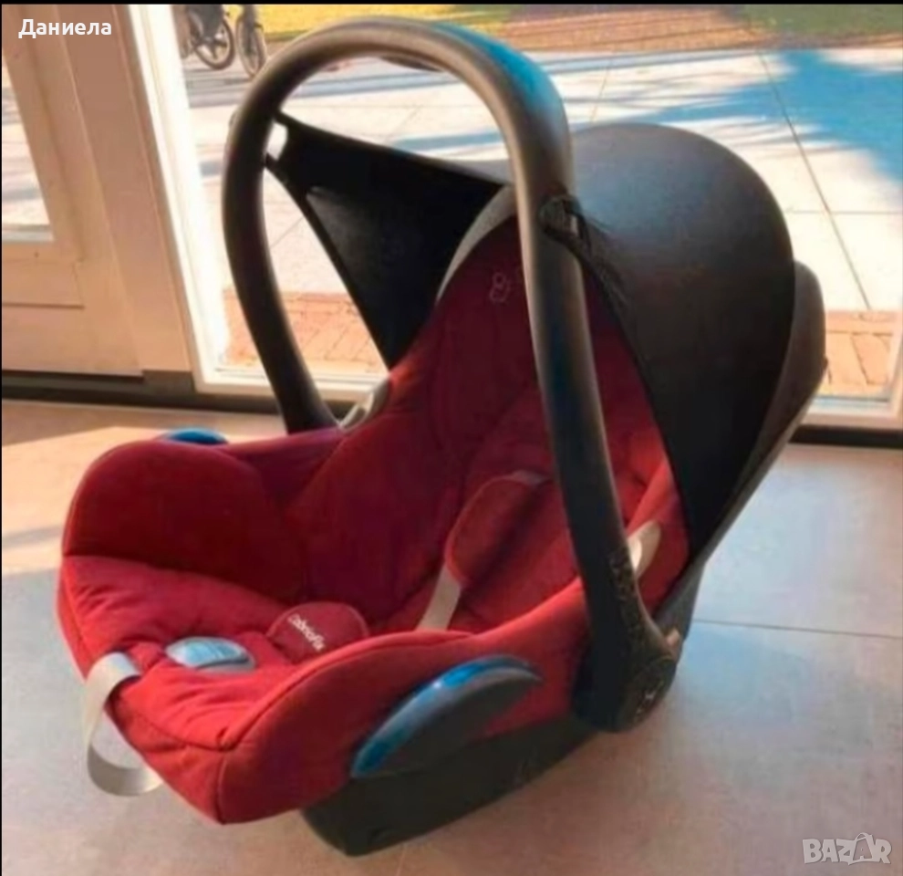 Столче, кошница за кола Maxi Cosi 0-13кг. и чувалче, снимка 1