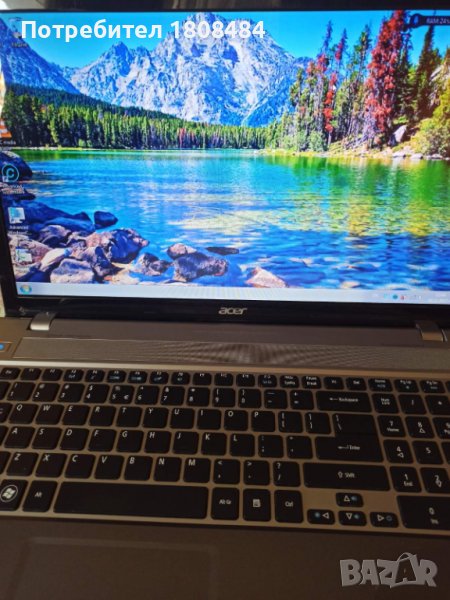 Лаптоп Acer, 17 инча, 4 ядрен, 4 рам памет, 1 терабайт, Windows 7, преинсталиран, работи перфектно , снимка 1
