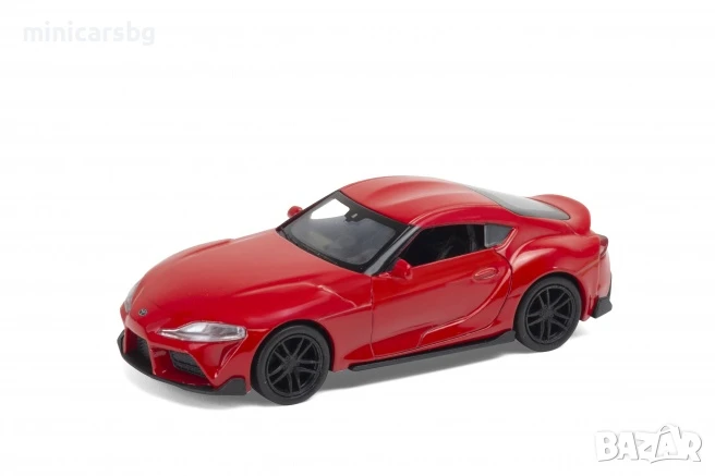 1:34 Метални колички: Toyota Supra, снимка 1