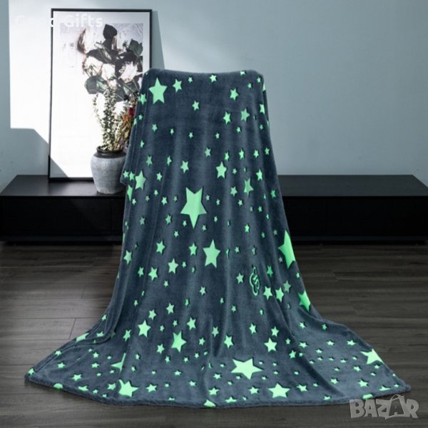 Детско светещо в тъмното одеяло MAGIC BLANKET, снимка 1