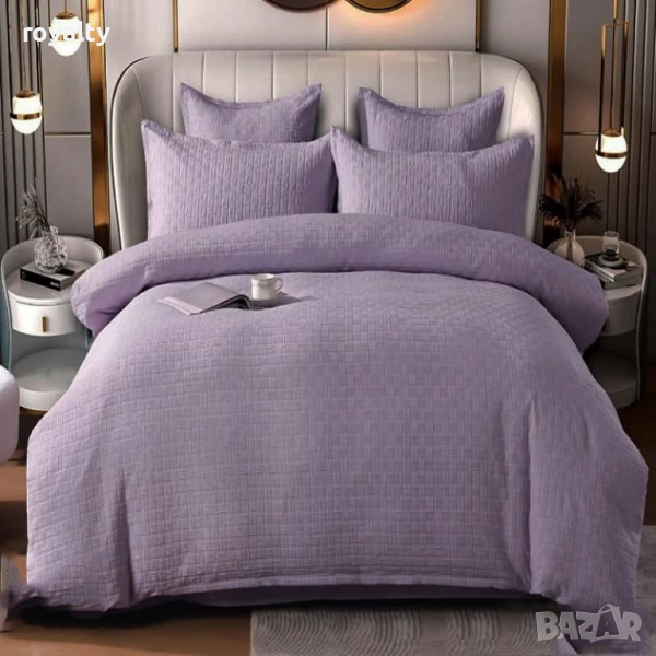 Луксозен комплект с драперия от 100% памук, снимка 1