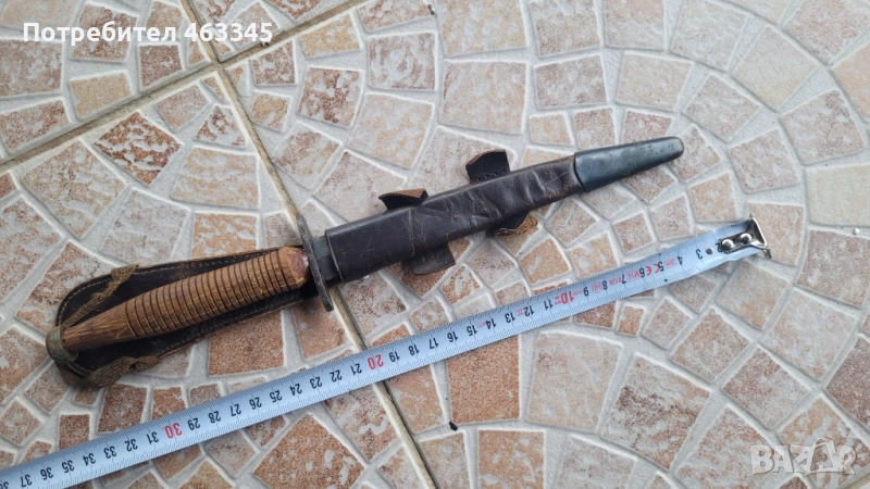 Нож, кама, кинжал. десантен британски нож Fairbairn Sykes, снимка 1