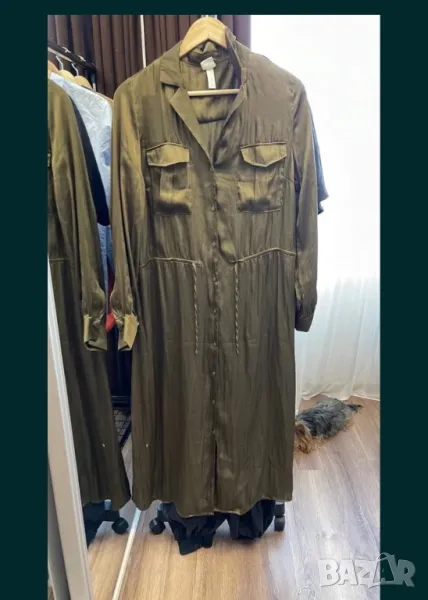 Зелена рокля Н&М, снимка 1