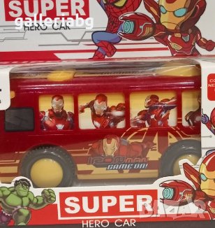 Метално бусче с Железният човек (Iron Man), снимка 1