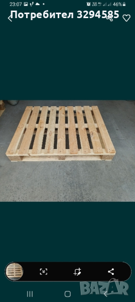 Дървени скари 100/120 като нови, снимка 1