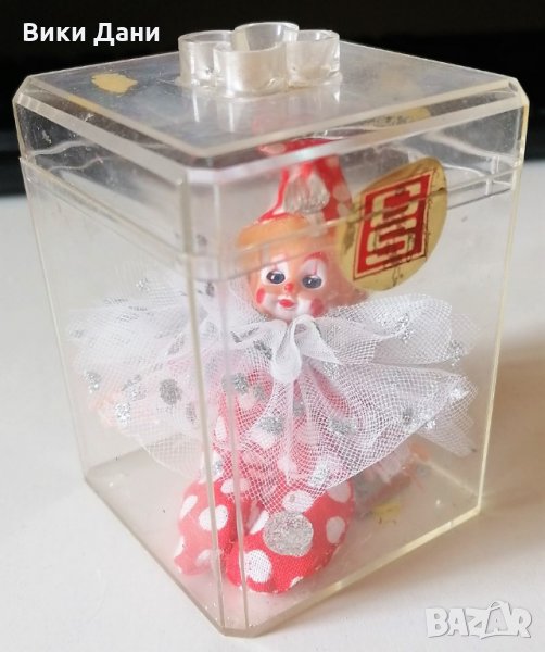 ретро Венеция Марков сувенир Палячо кукла с подвижни Очи, снимка 1