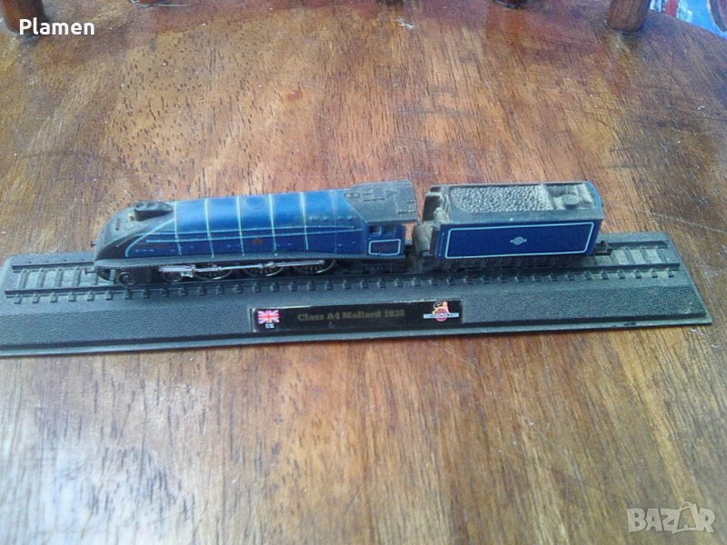 Модел на английски парен локомотив, снимка 1