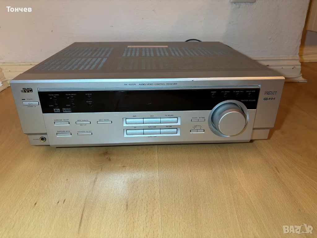 Ресивер JVC rx-5022r с книжки и дистанционно , снимка 1