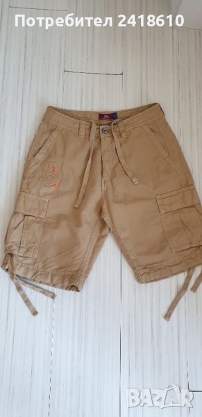 La Martina Cargo Short Cotton / Len Mens Size 32/33 ОРИГИНАЛ! Мъжки Къси Панталони!, снимка 1