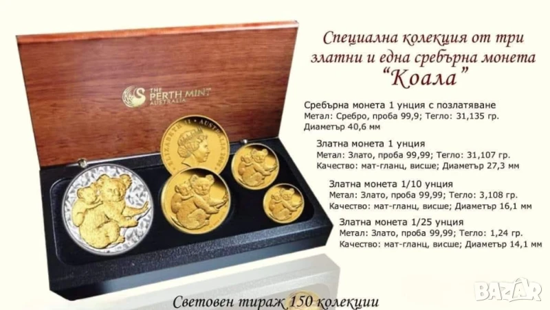 Лимитиран сет Австралия Коала 2008 година, снимка 1