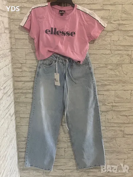 Уникален светло син деним, снимка 1