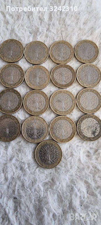 Монети от 1 евро, снимка 1