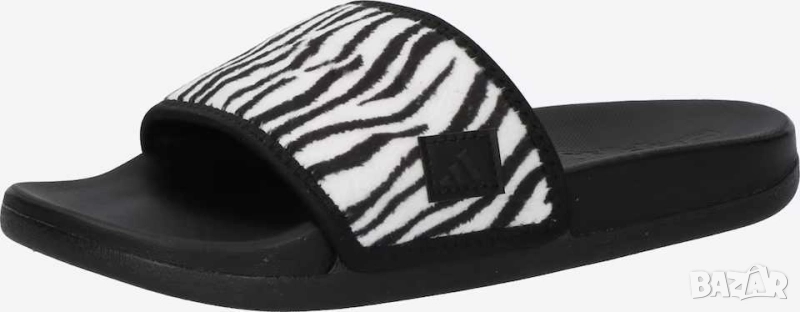 Дамски чехли с животински принт Adidas Adilette, 40.5, снимка 1