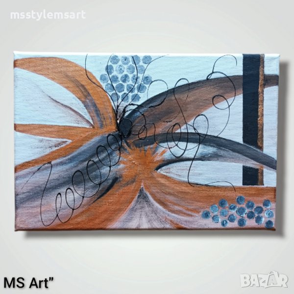 Абстрактна картина, снимка 1