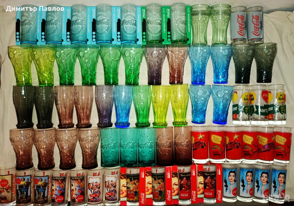 Кока Кола (coca cola) чаши, снимка 1