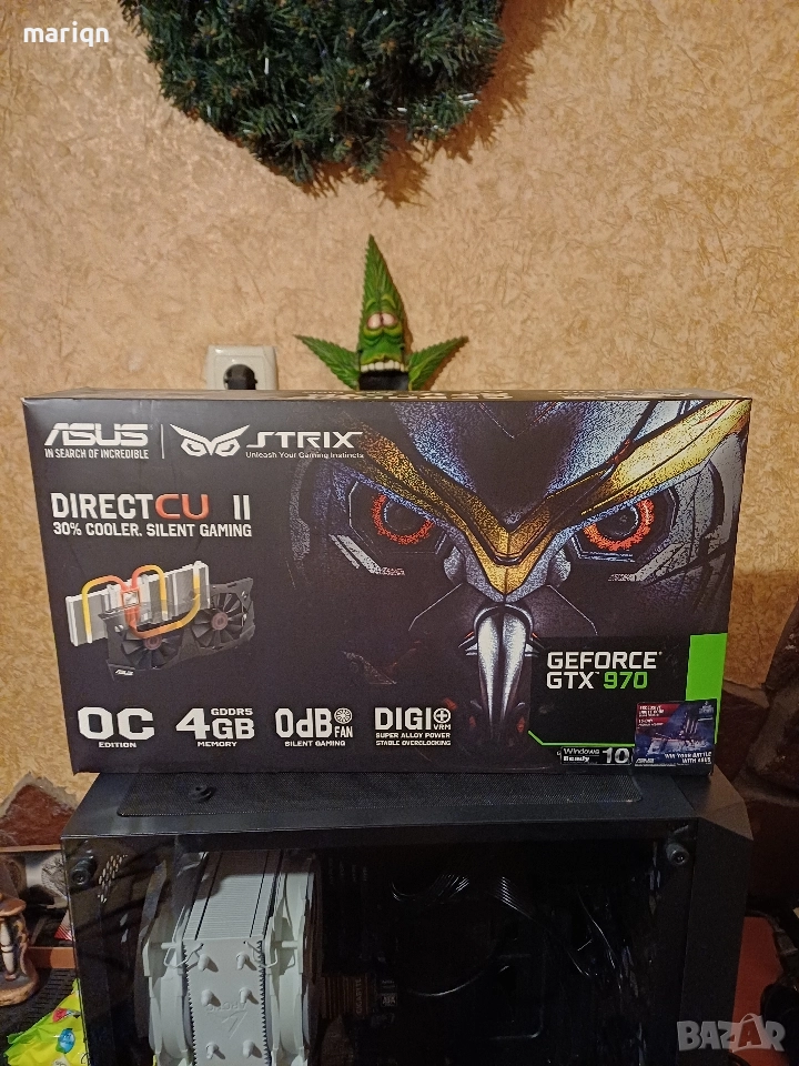 Видео карта Asus Strix GTX970 4gb , снимка 1