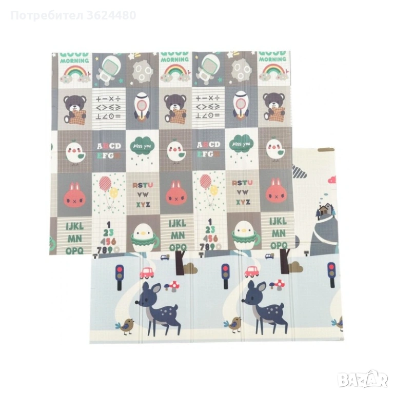 Сгъваемо Детско термо килимче 4850, снимка 1