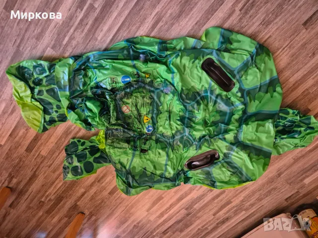 Надуваеми играчки (акула, костенурка, топка-фотьойл, пояси, дракон), снимка 3 - Водни спортове - 50288360