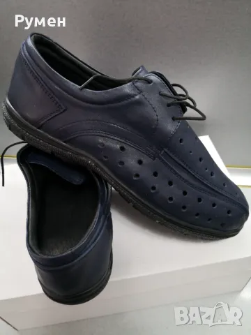 Мъжки кожени обувки нови 