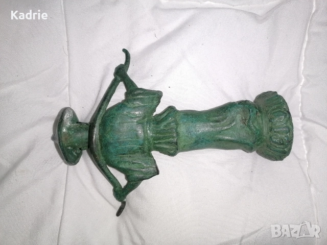 Уникална бронзова статуя, снимка 4 - Антикварни и старинни предмети - 52819213