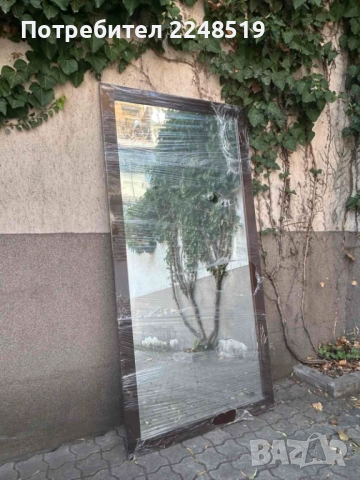 Огледало за стена с рамка - голямо, снимка 2 - Огледала - 51543243