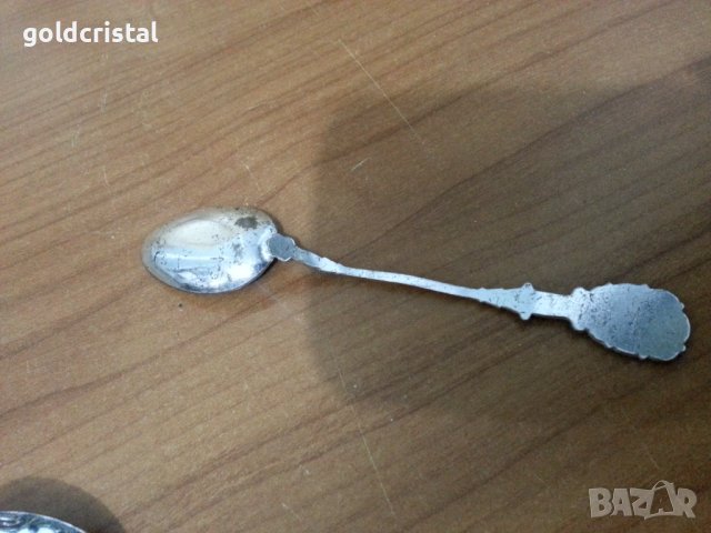 Стара лъжичка с емайл , снимка 6 - Антикварни и старинни предмети - 38651660