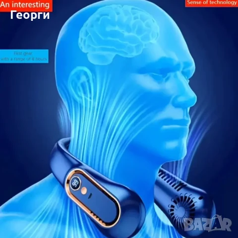 Преносии слушалки с вентилатор, снимка 3 - Други стоки за дома - 51322631