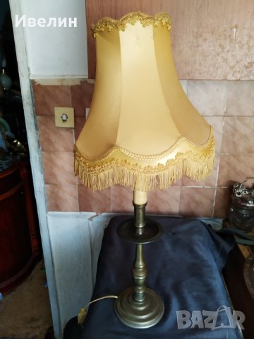 стара настолна лампа арт деко