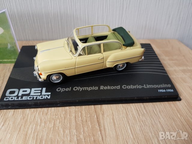 Метален модел на автомобил Opel Collection Olympia Rekord, снимка 3 - Колекции - 28829042