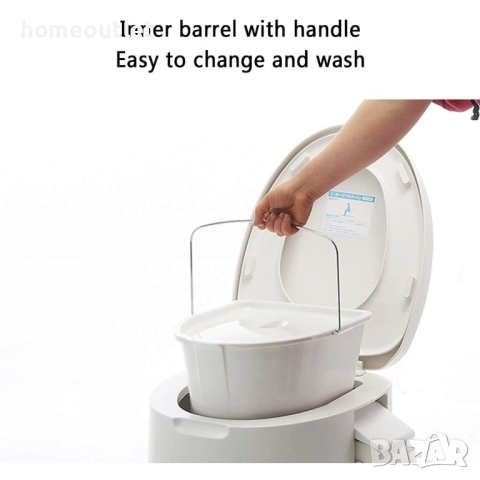 ПРОМОЦИЯ Преносима тоалетна с удобен дизайн и многофункционална употреба HX-801, снимка 4 - Други - 51653589