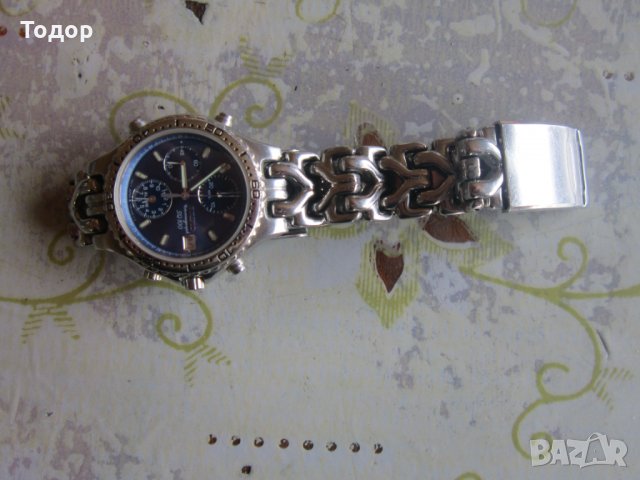 Оригинален мъжки часовник Сейко Хронограф