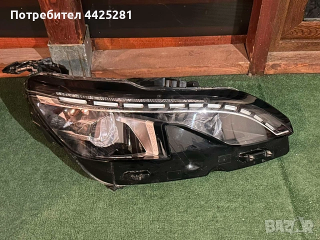 фар десен Peugeot 3008, 5008 full led 2016-2021 г. #539S. 9826572680, снимка 2 - Части - 53488000