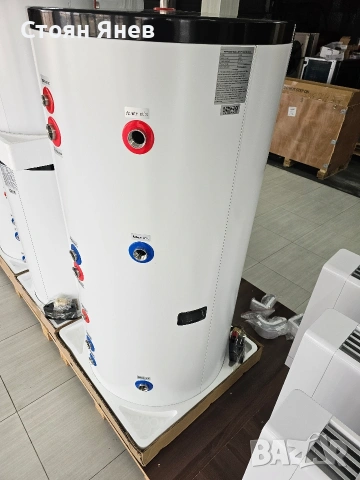 Неръждаем буферен съд с 2 серпентини - 300 литра, снимка 3 - Други машини и части - 53391814