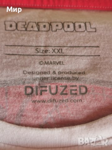 Тениска Deadpool xxl, снимка 3 - Тениски - 43832446