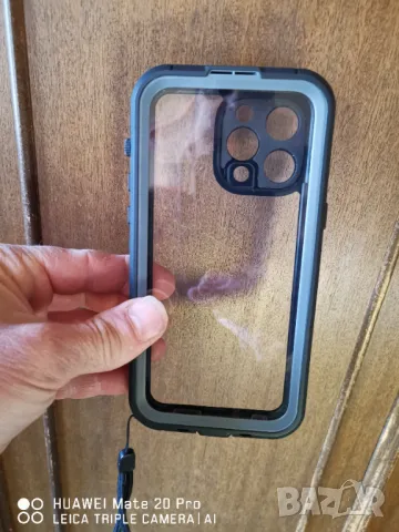 Водоустойчив калъф Body Glove Tidal за iPhone 13 Pro Max - черен/прозрачен, снимка 6 - Apple iPhone - 49222759