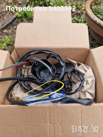 Букса за ремарке пластмасова 7 пина 12V комплект