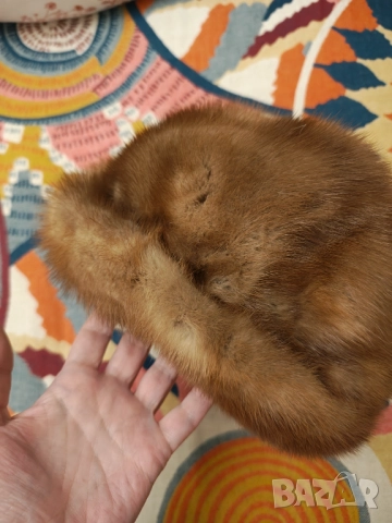 Дамска шапка ракун намален, снимка 2 - Шапки - 52353964