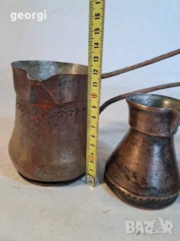 стари бакърени джезвета за турско кафе    16/3, снимка 5 - Антикварни и старинни предмети - 48977457