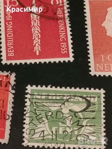 ПОЩЕНСКи марки Нидерландия , снимка 4 - Филателия - 52921467