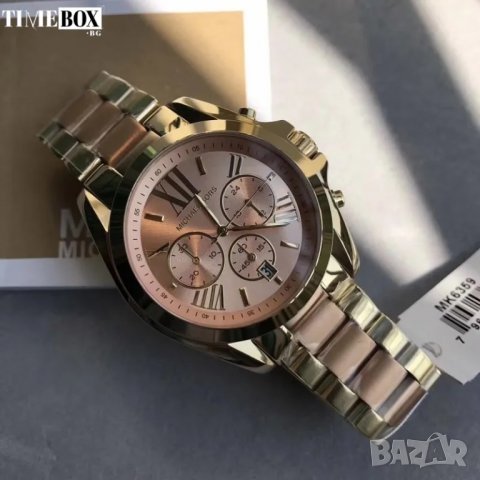 Michael Kors MK6359 Bradshaw Chronograph. Нов дамски часовник, снимка 5 - Дамски - 38820597