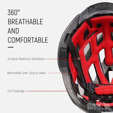 LIVALL BH60SE NEO интелигентна велосипедна каска размер 55-61см, снимка 5 - Аксесоари за велосипеди - 50891522