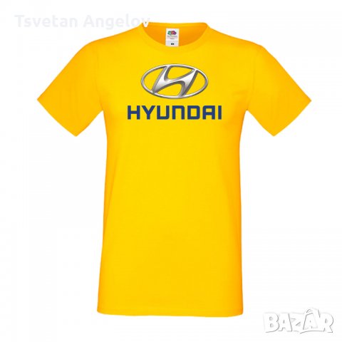 Мъжка тениска Hyundai, снимка 1 - Тениски - 32614117