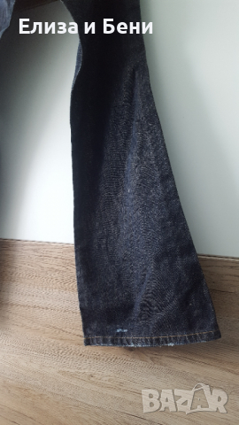 Дънки тъмен деним прави Big Blue, снимка 4 - Дънки - 36429126