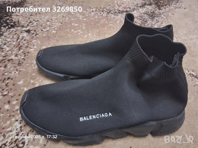 Маратонки Balenciaga чорап номер 43 , снимка 2 - Ежедневни обувки - 53299799