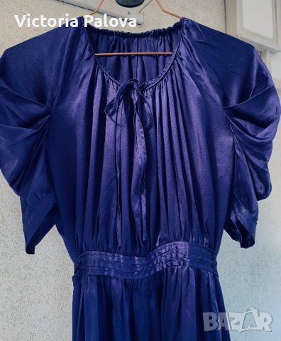 Разкошна рокля коприна, снимка 3 - Рокли - 40187128