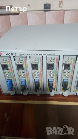 AT MCR12 media converter rackmount chassis, снимка 2 - Мрежови адаптери - 37062148