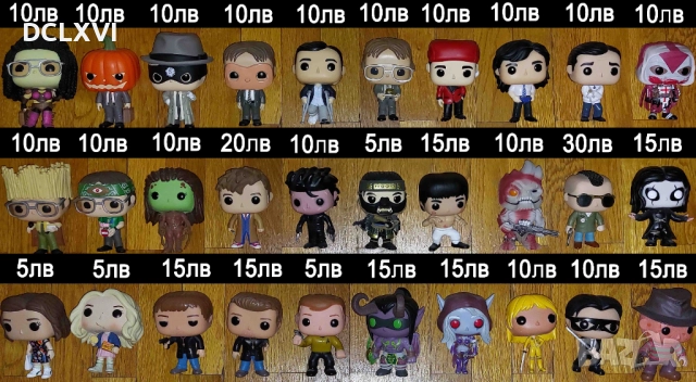 Funko Pop Колекция БЕЗ КУТИИ - Batman, Walking Dead, Anime и други, снимка 2 - Колекции - 52576689